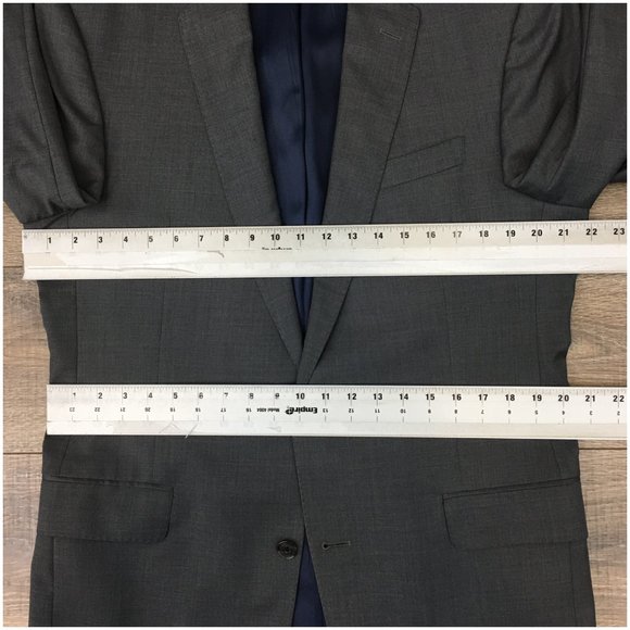 Jack Victor Mens Blazer Sport Coat Two Button Casual Jacket 42 X-Long Wool Suits - Picture 11 of 13